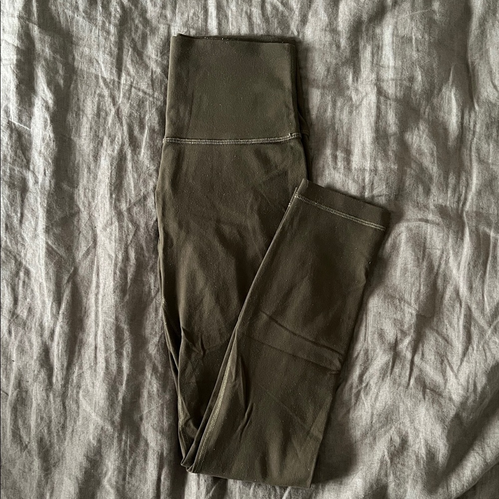 Lululemon Align Dark Olive Leggings